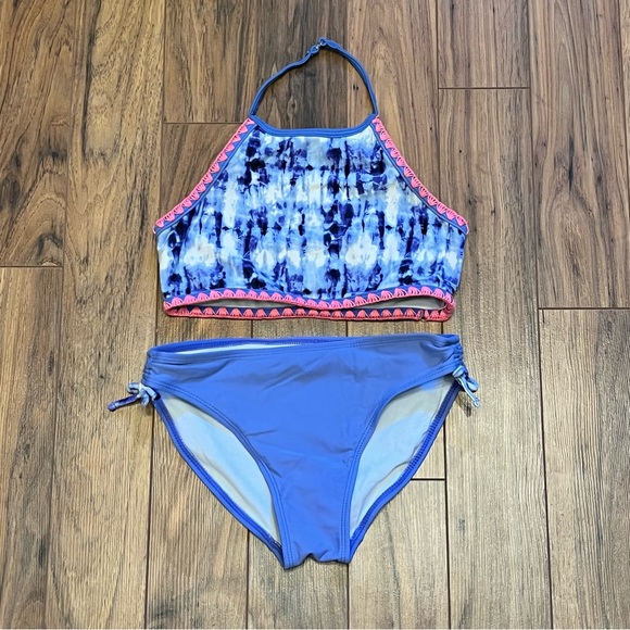 Girls Halter Style Tankini - Picture 1 of 2